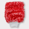 D-TAIL LAB MITAINE DE LAVAGE ROUGE ET BLANC EN MICROFIBRE - Image 4
