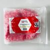 D-TAIL LAB MITAINE DE LAVAGE ROUGE ET BLANC EN MICROFIBRE